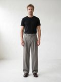 Sundrel master workflow Pleated Wide-Leg Tailored Trousers - 01_trousers_gray_model_front_master
