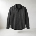 Sundrel Jonas Casual Linen Summer Shirt - Black