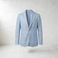 Sundrel Bodhi Lightweight Linen Blazer - Light Blue