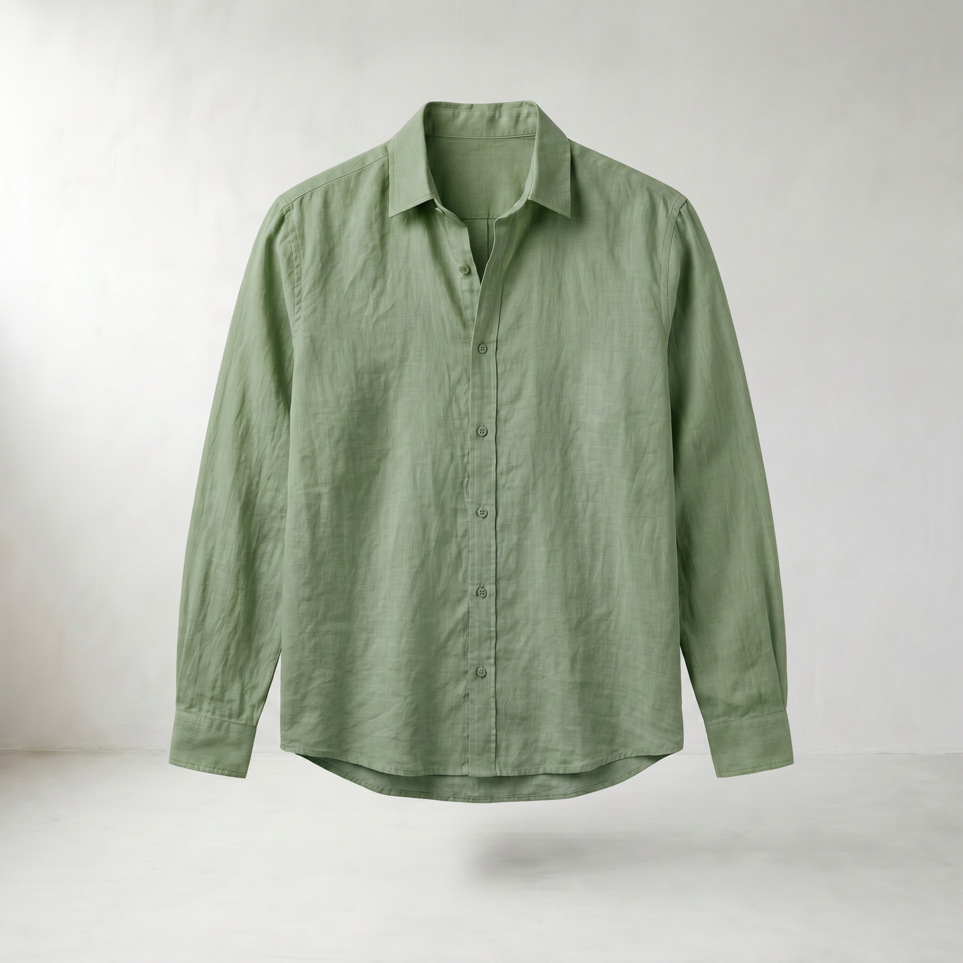 Sundrel Jonas Casual Linen Summer Shirt - Green