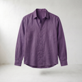Sundrel Jonas Casual Linen Summer Shirt - Purple
