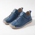 Evelyn Comfortable Supportive Sneakers - Blue mannequin product-only image
