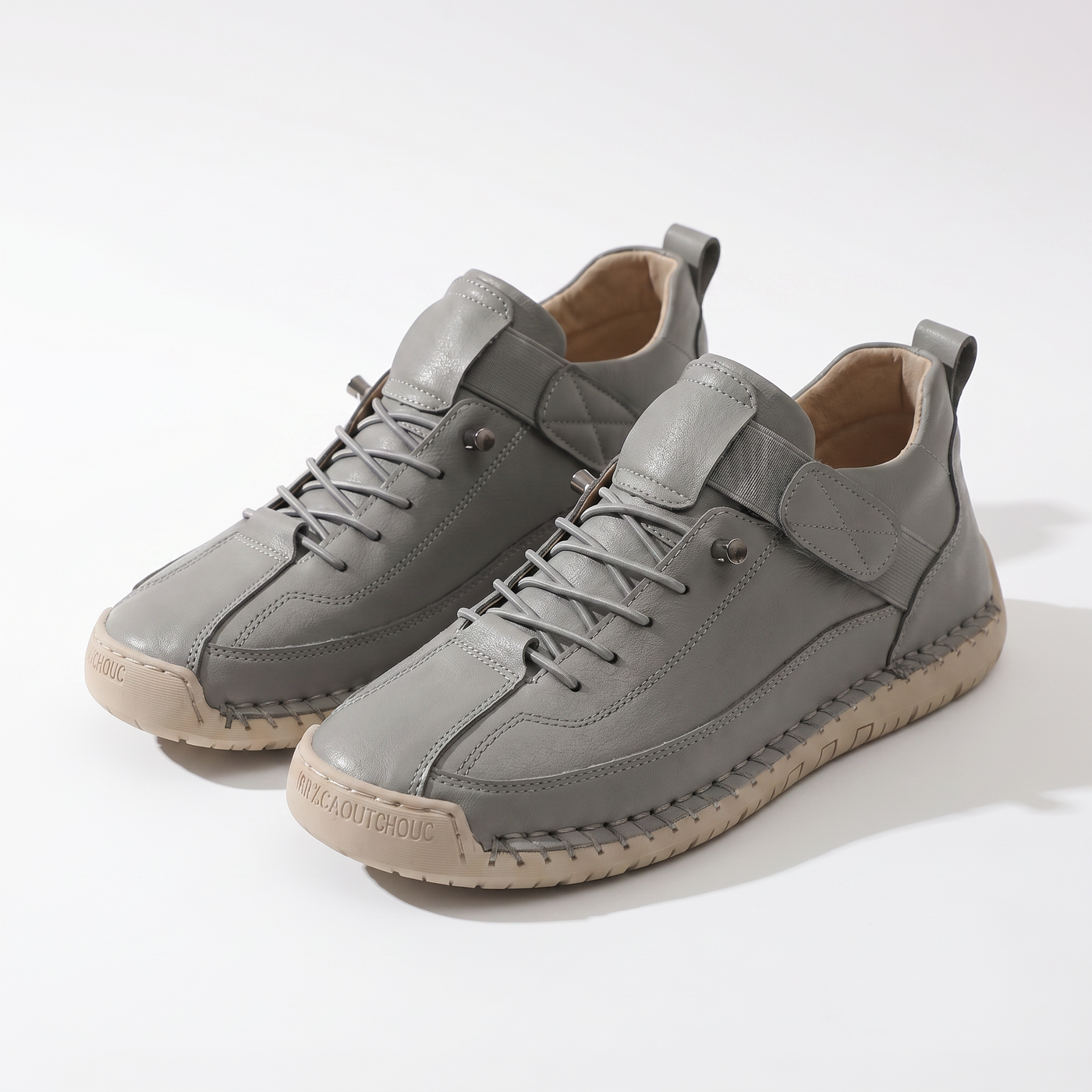 Evelyn Comfortable Supportive Sneakers - Gray mannequin product-only image