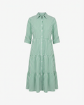 A-Line Flattering Summer Dress - Green mannequin product-only image, no label