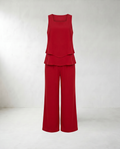 Abigail | Chic Two-Piece Set - Red mannequin product-only image