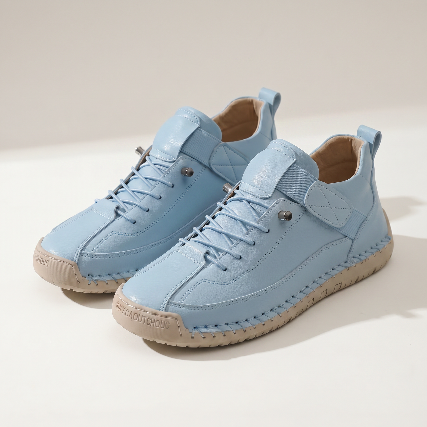 Evelyn Comfortable Supportive Sneakers - Sky Blue mannequin product-only image