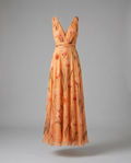 Victoria Tulip Wedding Guest Dress - Orange
