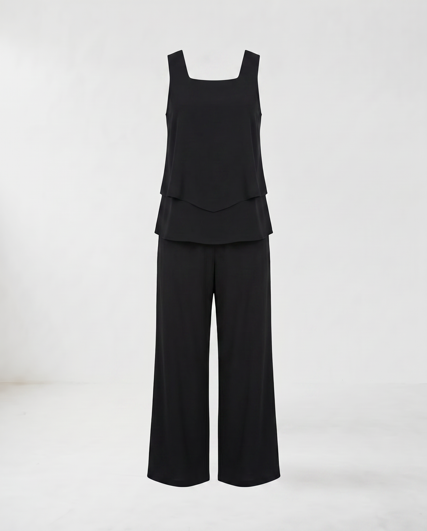 Abigail | Chic Two-Piece Set - Black